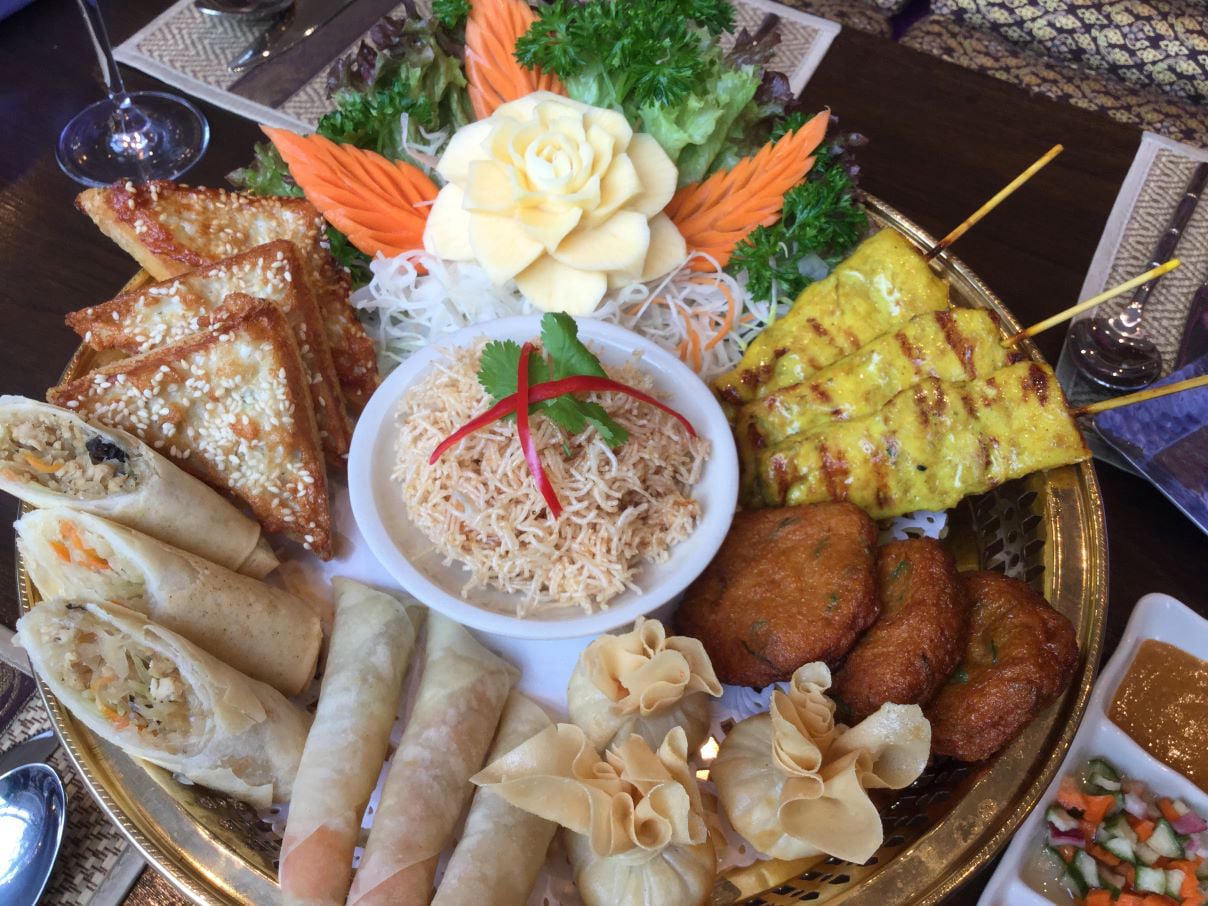 Riverside Thai Lincoln's Mixed Starters